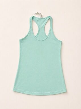 lululemon athletica Size 10 Hip Length Mint Green Racerback Tank - Swifty